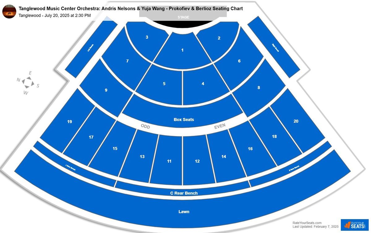 Tanglewood Music Center Orchestra: Andris Nelsons & Yuja Wang - Prokofiev & Berlioz, 19 July | AllEvents