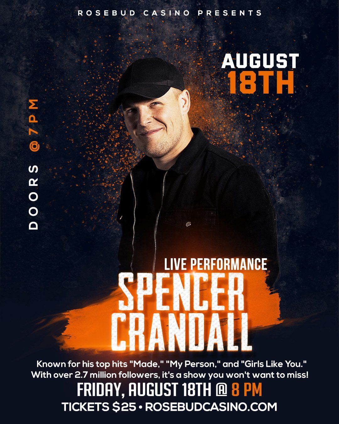 Spencer Crandall at The Intersection, 10 October | Event in Grand Rapids | AllEvents