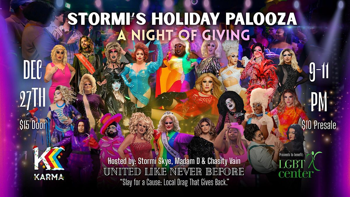 Stormi's Holiday Palooza: A Night of Giving, 27 December | Event in Harrisburg | AllEvents