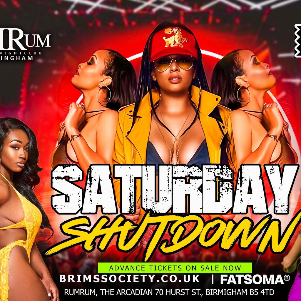 Shutdown Saturday | Music By Master RJ, Dj Taz, Dj Dan | Event in Birmingham | AllEvents