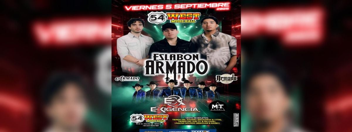 ESLABON ARMADO EN WICHITA in Wichita, 5 September | Event in Wichita | AllEvents