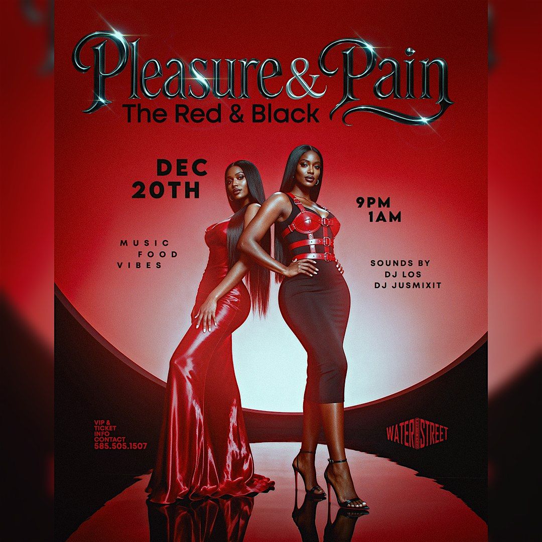 Pleasure & Pain: The Red & Black Experience, 20 December | Event in Rochester | AllEvents