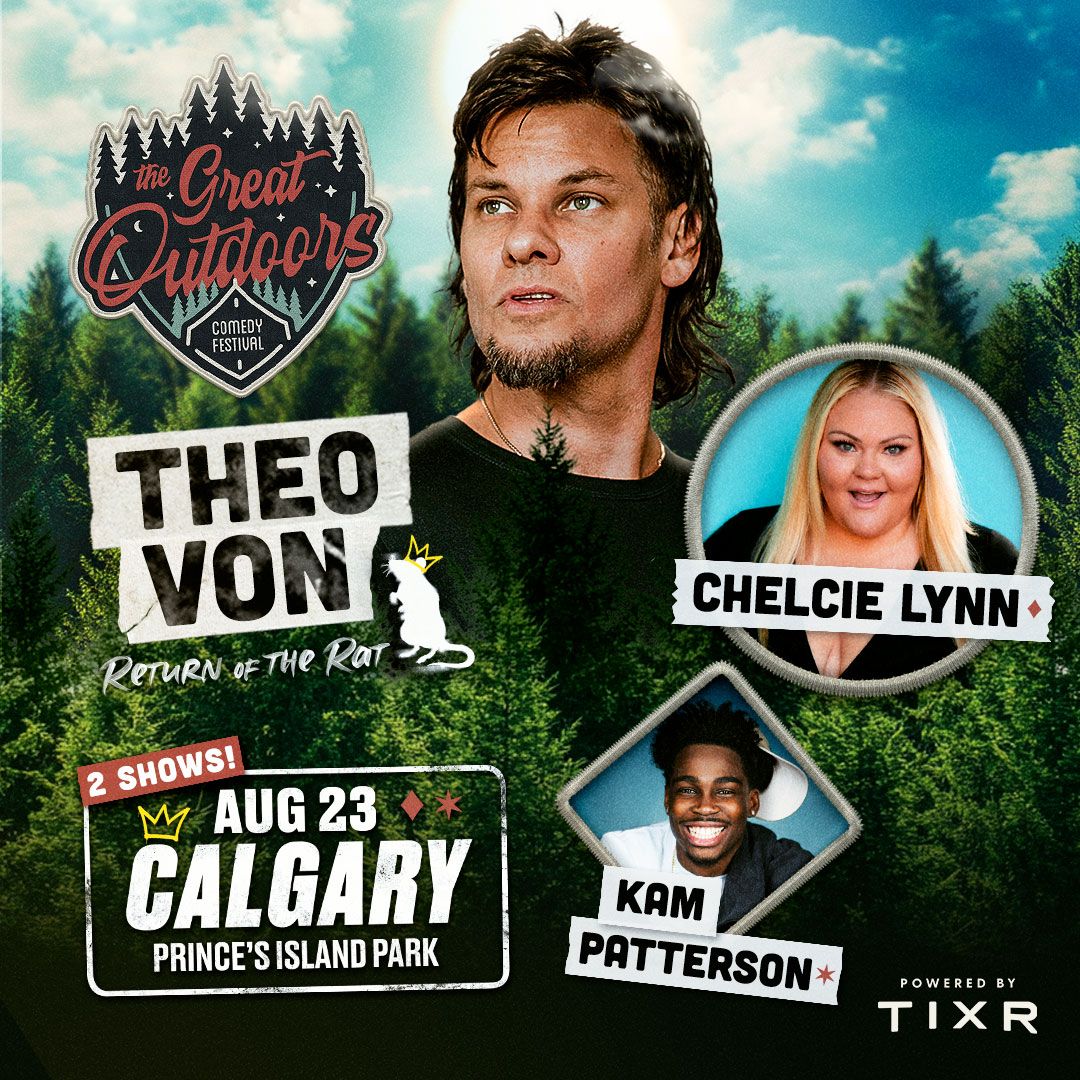 Great Outdoors Comedy Festival: Theo Von, 22 August | Event in Calgary | AllEvents