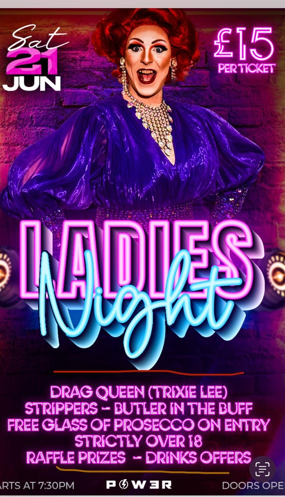 Ladies Night at Power Swindon, 21 June | Event in Swindon | AllEvents