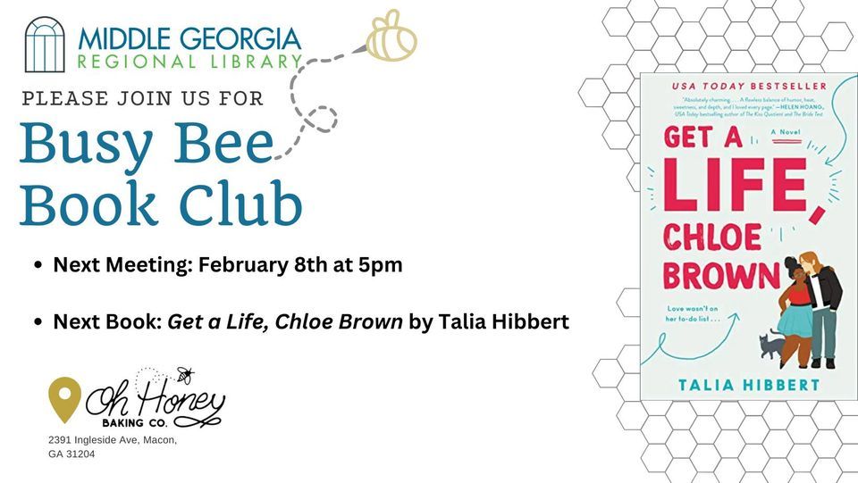 Busy Bee Book Club, Oh Honey Baking Co., Macon, February 8 2024