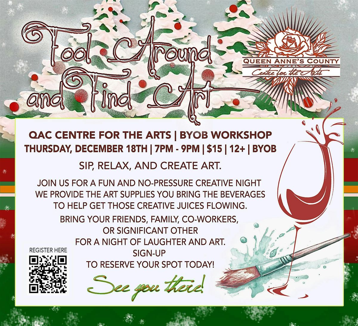 Casual Ornament Painting at Fool Around and Find Art at QACAC, 18 December | Event in Centreville | AllEvents