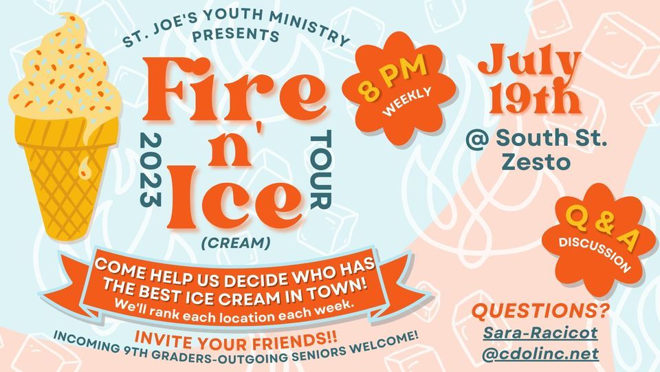 Fire n Ice(cream) YM Summer 2023, Zesto Ice Cream Lincoln, NE, July