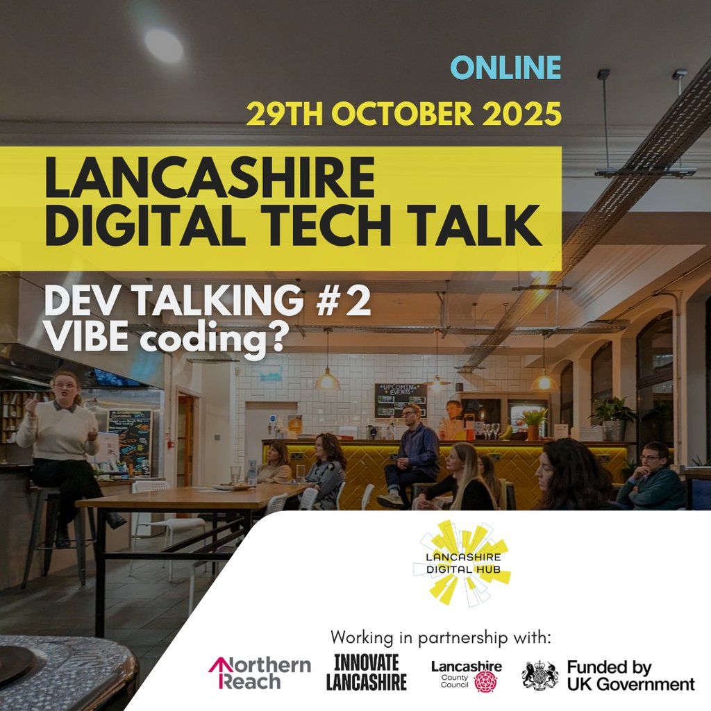 Lancashire Tech Talk - Dev Talking#2, 29 October | Event in Takoradi | AllEvents