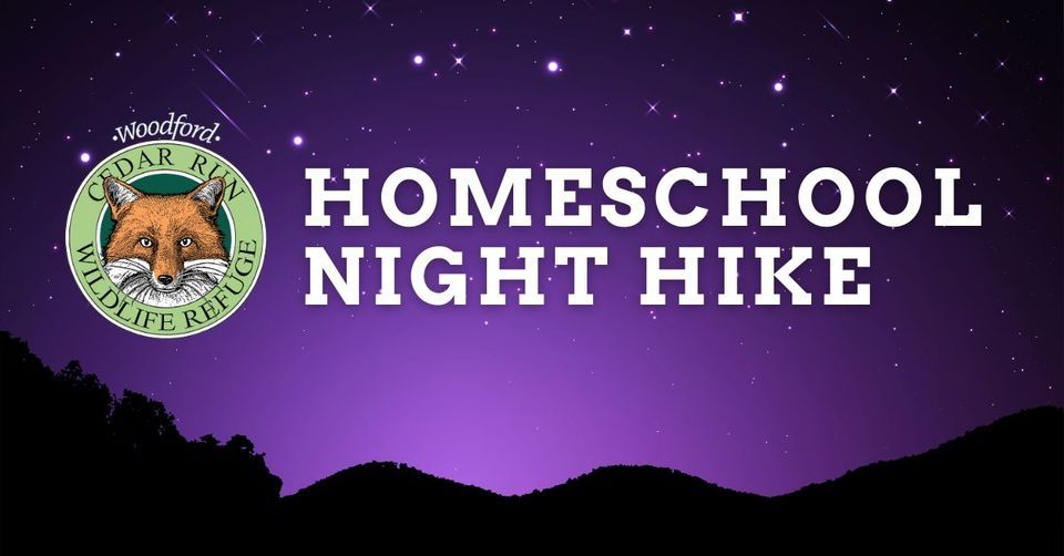 Homeschool Night Hike, Woodford Cedar Run Wildlife Refuge, Medford, February 15 2025 AllEvents.in