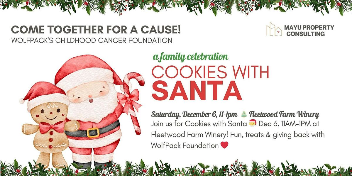 Cookies with Santa, 6 December | Event in Leesburg | AllEvents