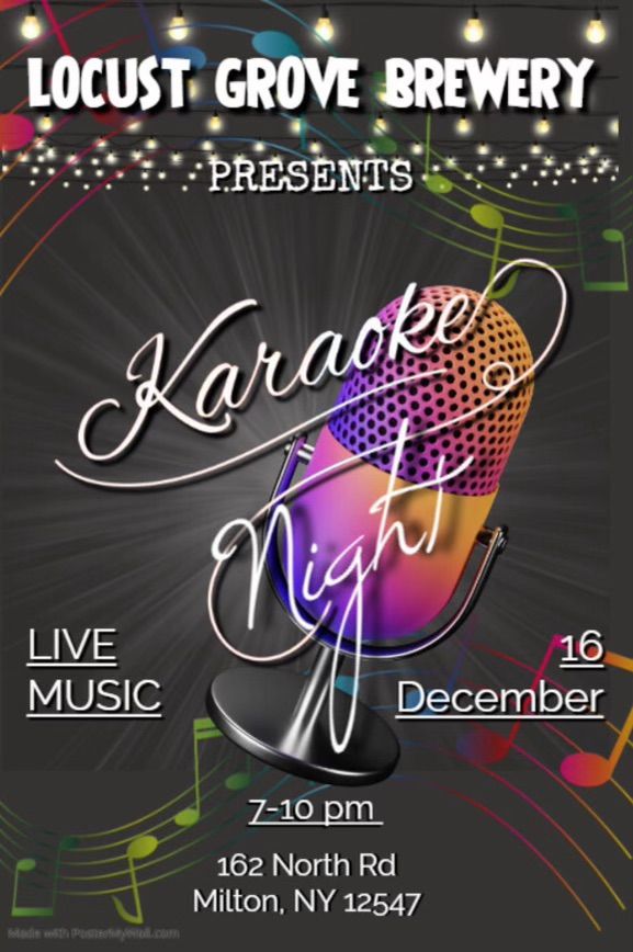 Karaoke Night Locust Grove Brewing, Locust Grove Brewing Company