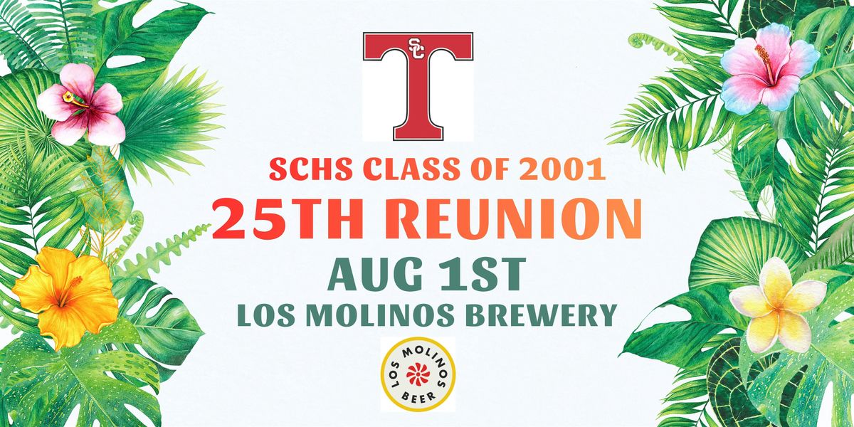 25th Reunion - SCHS Class of 2001, 1 August | Event in San Clemente | AllEvents
