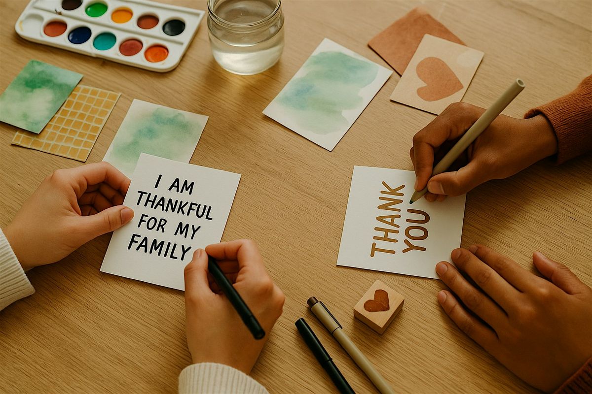 Gratitude Cards Workshop, 25 November | Event in Seattle | AllEvents