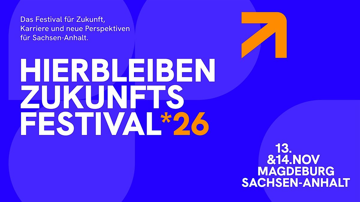 HIERBLEIBEN Zukunftsfestival, Festung Mark - Eventlocation, Magdeburg ...