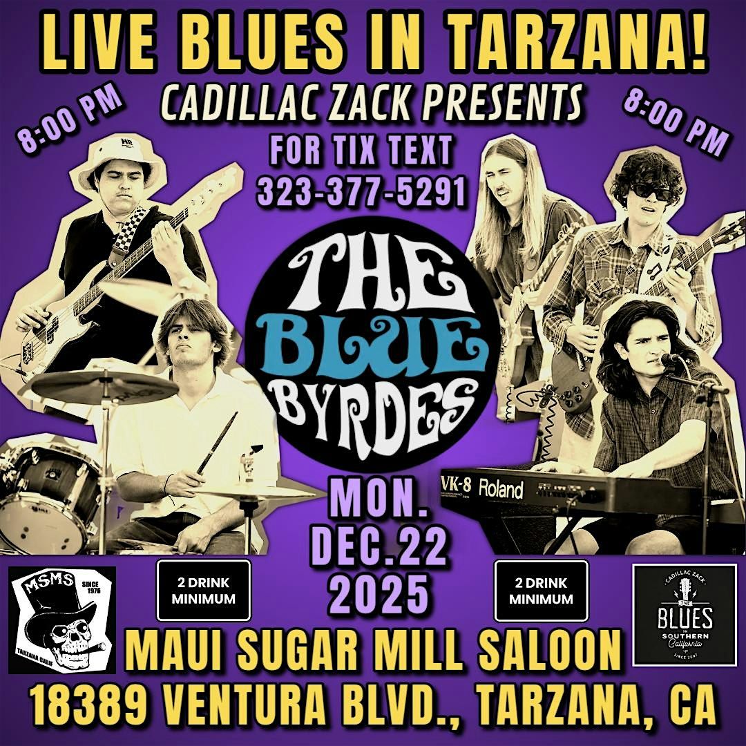 THE BLUE BYRDES - Blues & Southern Rock Super Group - in Tarzana!, 22 December | Event in Los Angeles