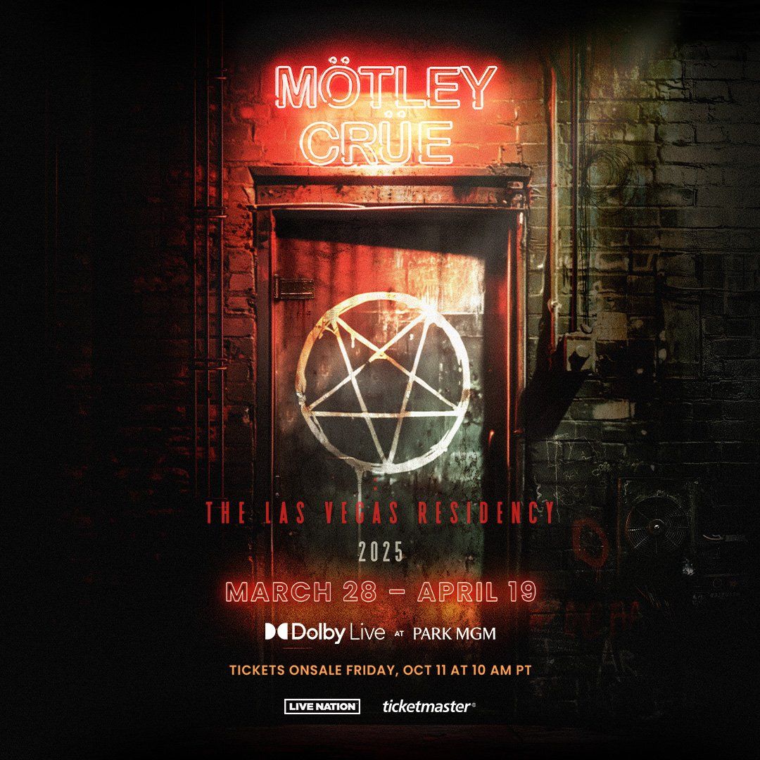 Mötley Crüe Las Vegas Tickets, 12 September | Event in Las Vegas | AllEvents