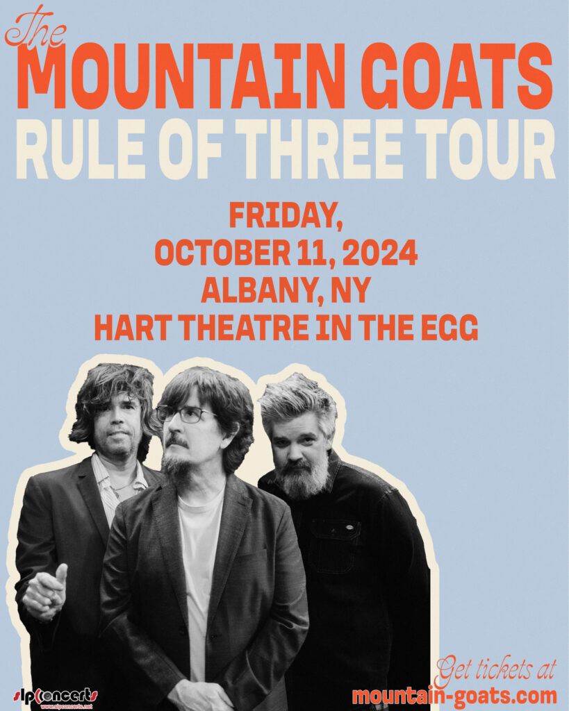 The Mountain Goats at The Broadberry, 6 August | Event in Richmond | AllEvents