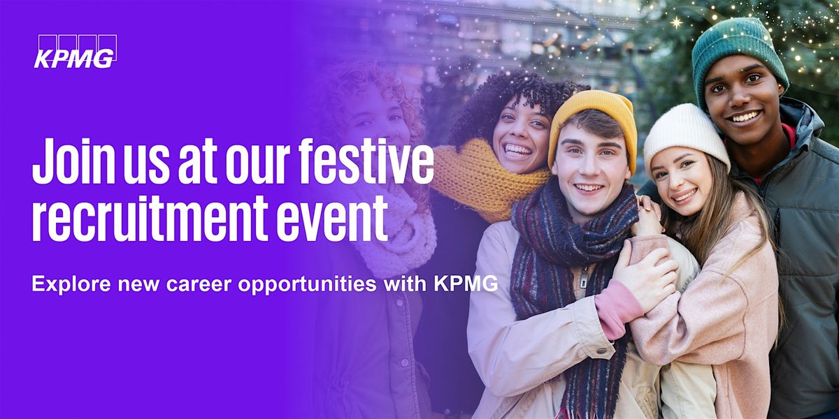 Discover KPMG Isle of Man – Open office afternoon, 16 December | Event in Douglas | AllEvents