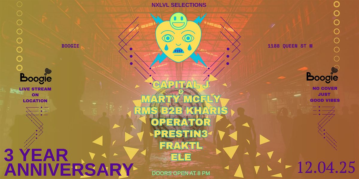 NXLVL Selections 3 Year Anniversary, 4 December | Event in Toronto | AllEvents