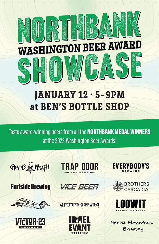 Northbank Washington Beer Award Showcase, Ben's Bottle Shop, Vancouver