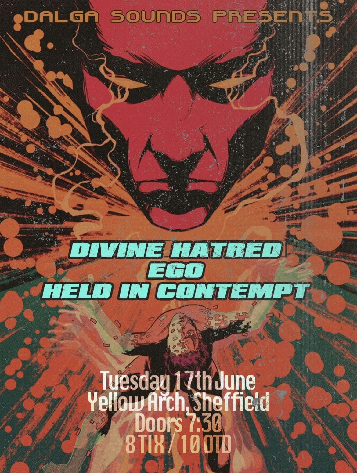 Divine Hatred / Ego / Mindhold / Expressionless | Event in Sheffield | AllEvents