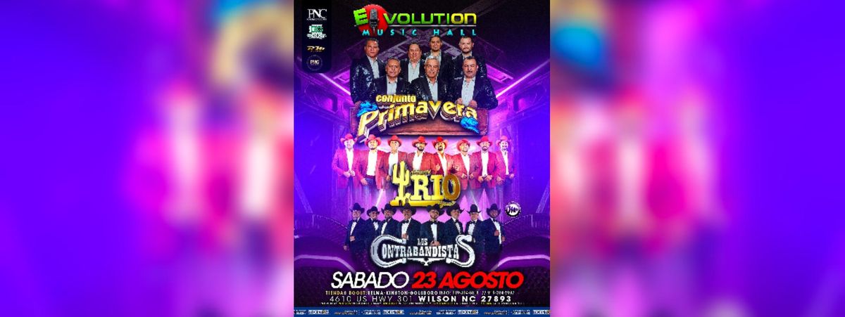 CONJUNTO PRIMAVERA, CONJUNTO RIO GRANDE Y MAS, 23 August | Event in Wilson | AllEvents