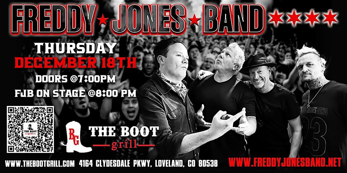 Freddy Jones Band, 18 December | Event in Loveland | AllEvents