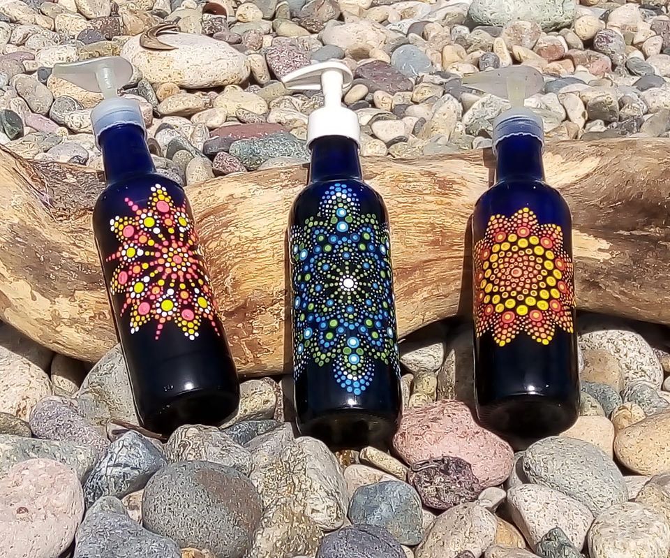 Dot Mandala Soap Dispenser, The Annex Studio and Gallery at The