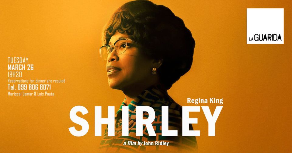 SHIRLEY (a film by John Ridley) at La Guarida, La Guarida Cuenca, 26 ...