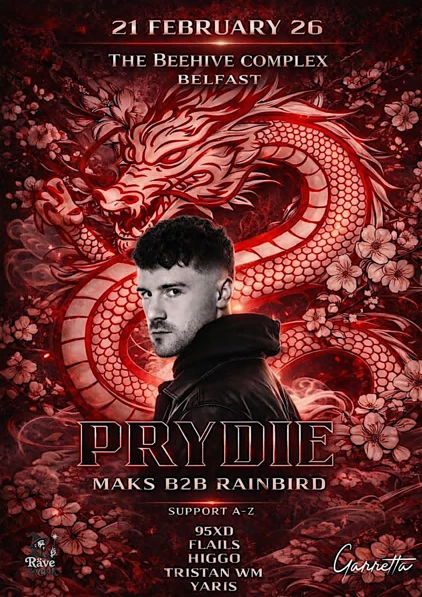 Rave Werk presents: Prydie @Club Honey Belfast 21/02/2026