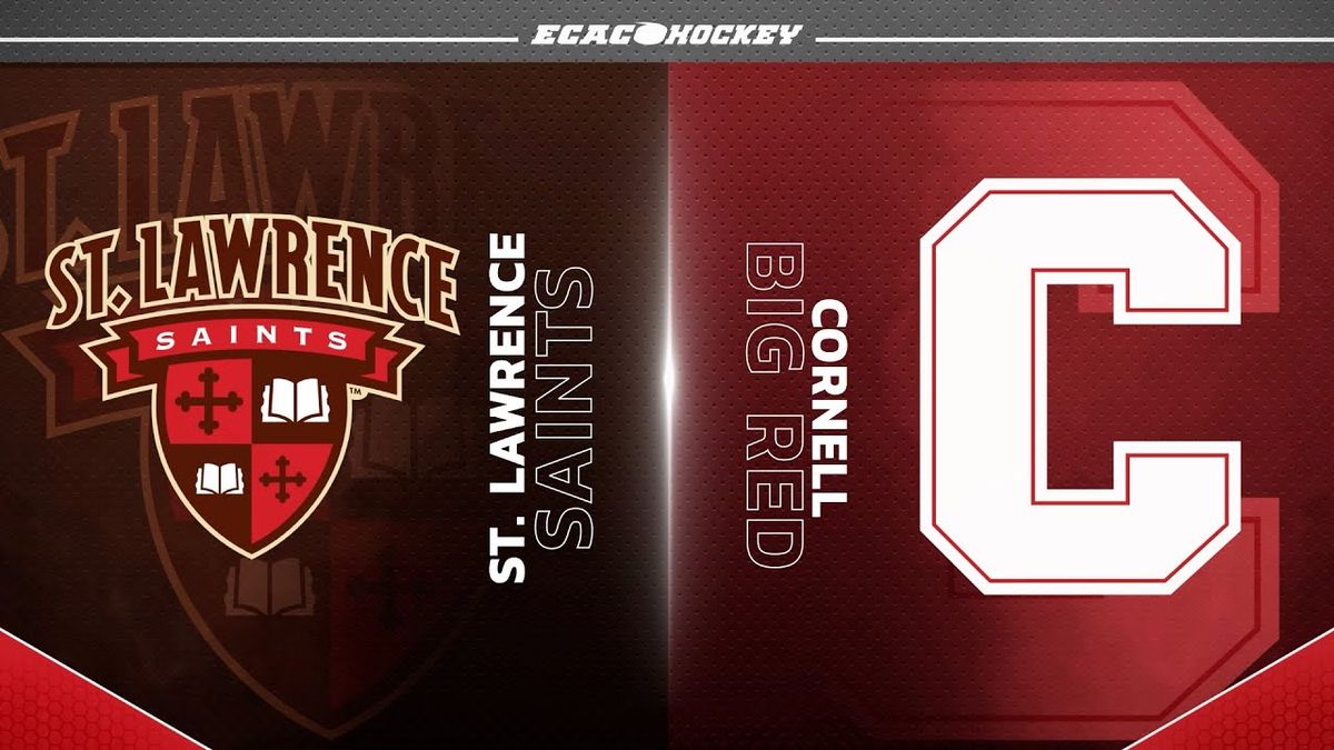 Cornell Big Red at St. Lawrence Saints Mens Hockey, 7 December | Event in Canton | AllEvents