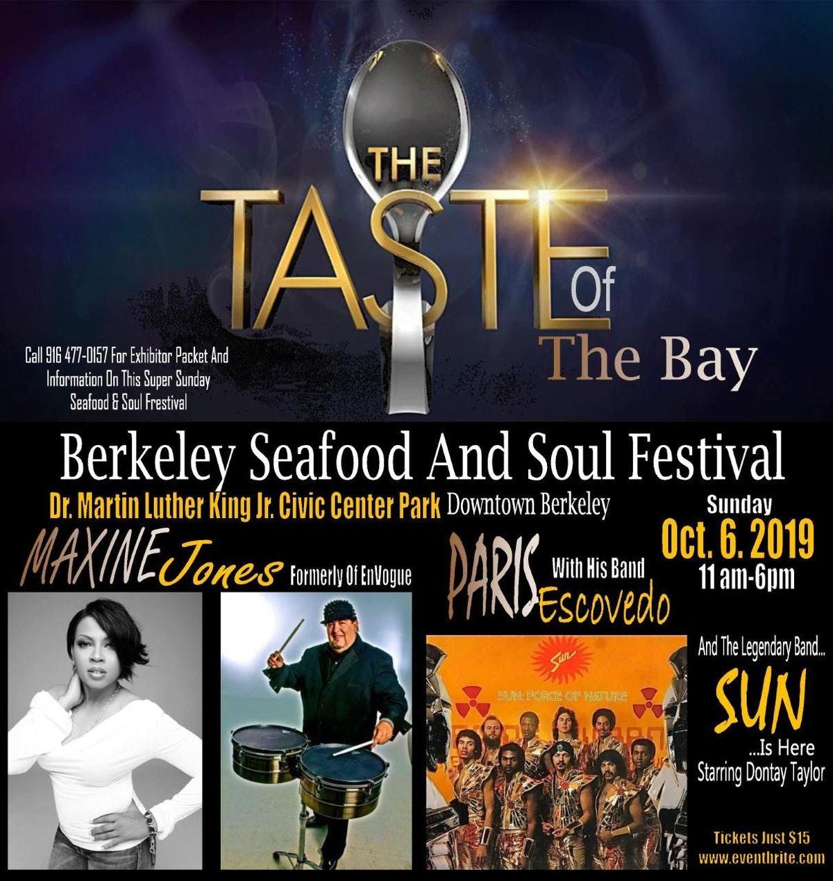 Taste Of The Bay Berkeley Seafood And Soul Festival, Martin Luther King