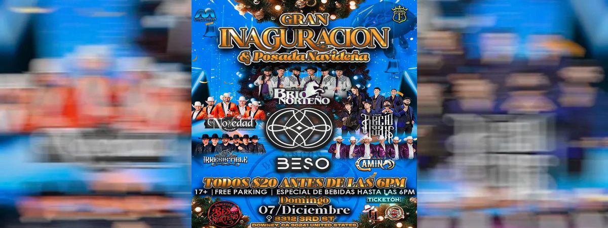 CONJUNTO BRIO NORTEÑO, LA NOVEDAD NORTEÑA & MAS , 7 December | Event in Downey | AllEvents