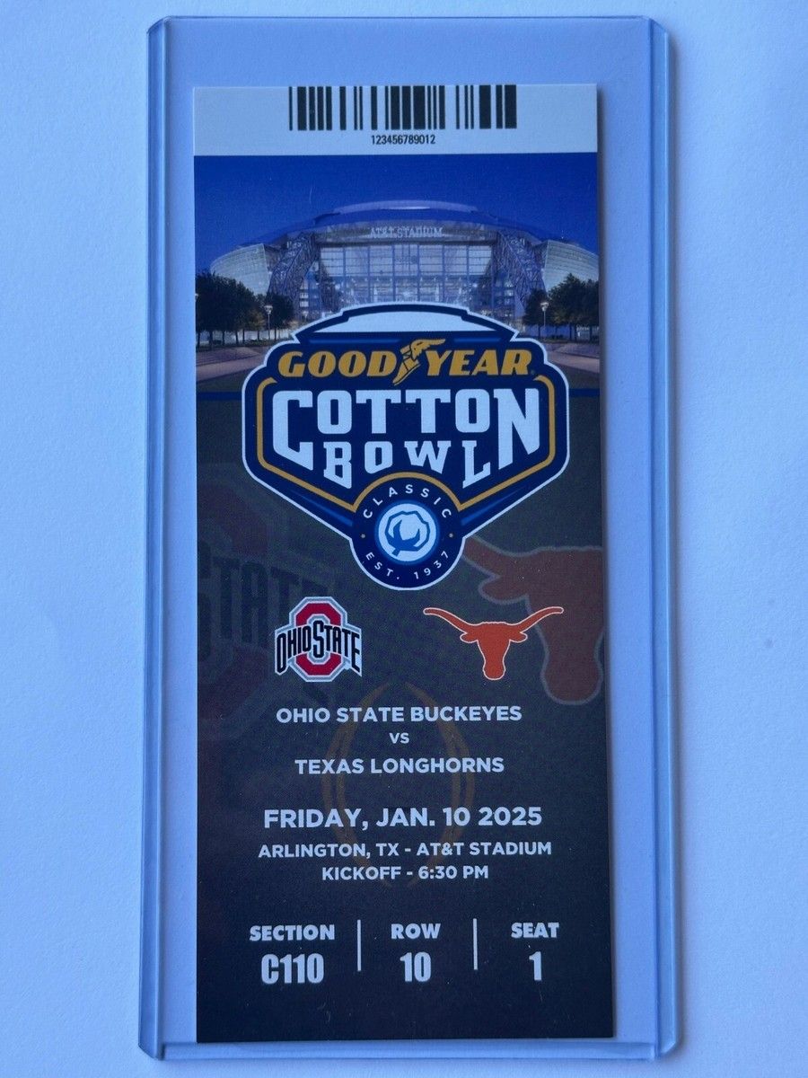 Ohio State Buckeyes vs. Texas Longhorns, 29 August | Event in Columbus | AllEvents