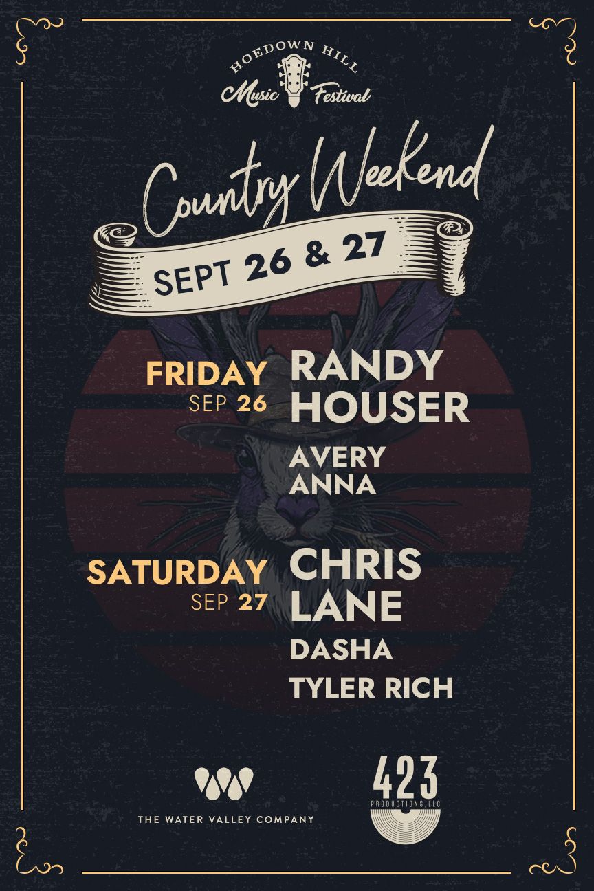 Howdown Hill Music Festival: Randy Houser & Chris Lane - 2 Day Pass, 25 September | Event in Windsor | AllEvents