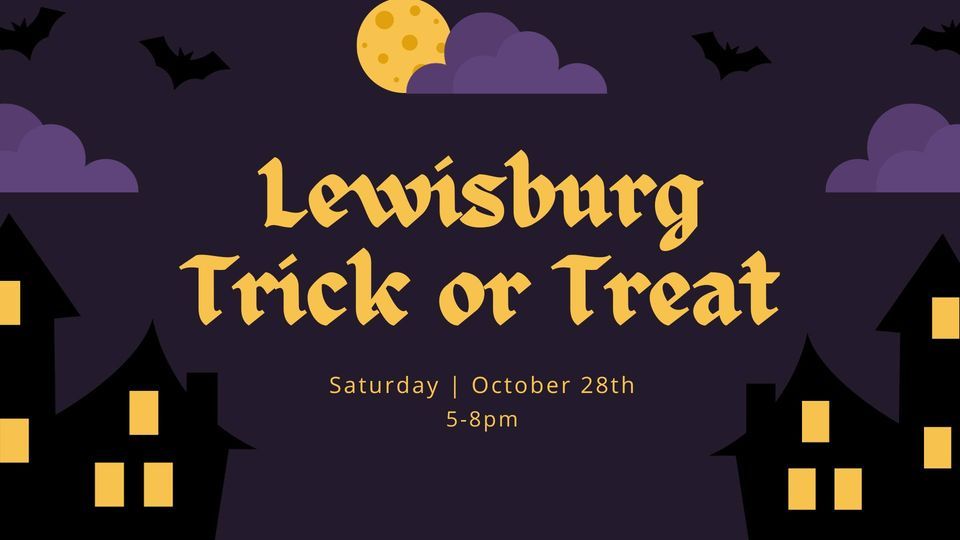 Lewisburg Borough Trick or Treat, Downtown Lewisburg, October 28 2025