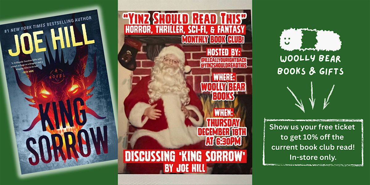 BOOK CLUB: Yinz Should Read This, 18 December | Event in Carnegie | AllEvents