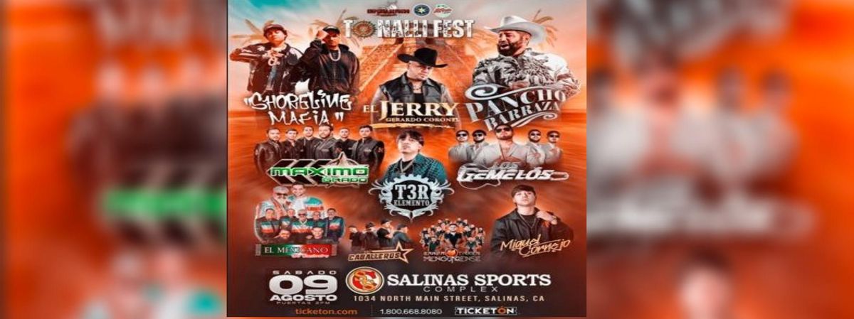 TONALLI FEST 2025 in Salinas, 9 August | Event in Salinas | AllEvents