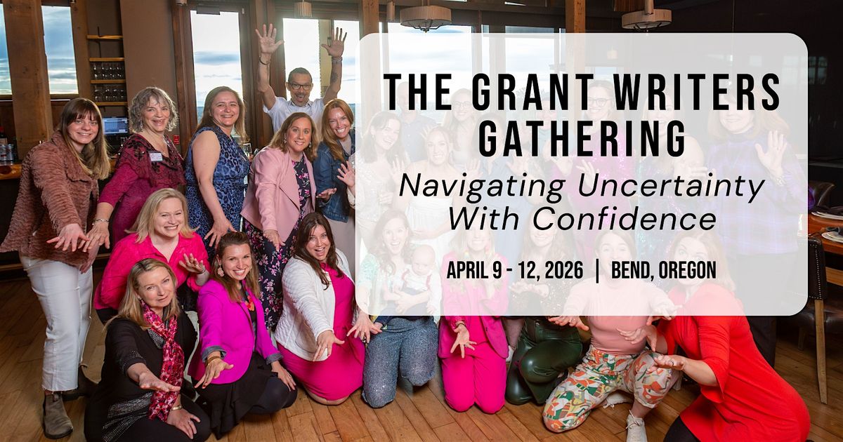 The Grant Writers Gathering, 9 April | Event in Powell Butte | AllEvents