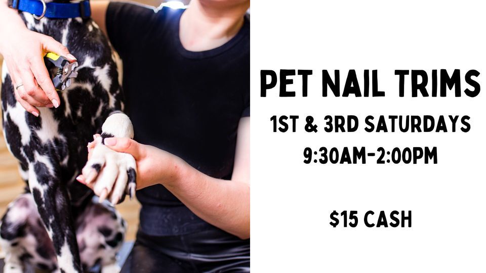 Pet Nail Trims, Pittsboro Pet Supply, February 3 2024 AllEvents.in