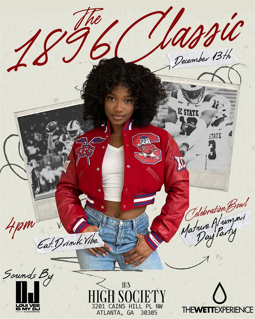 The 1896 Classic: Celebration Bowl Day Party, 13 December | Event in Atlanta | AllEvents