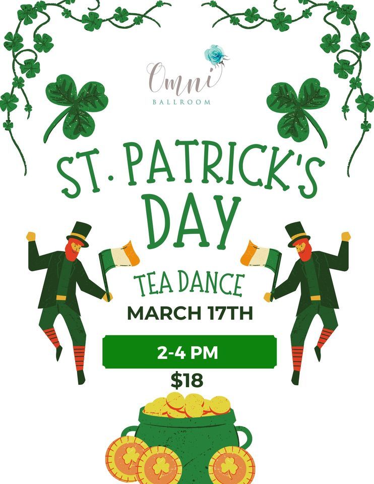 St. Patricks Day Tea Dance, Omni Ballroom, Englewood, 17 March 2024