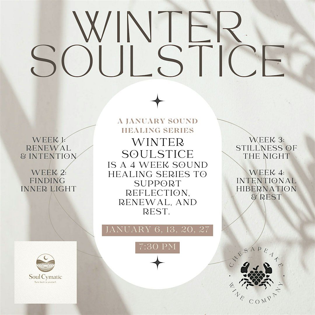 Practice Sound Healing at A January Winter Soulstice Workshop
