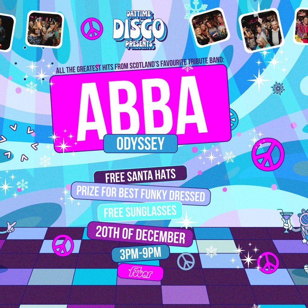 Gimme Gimme Gimme: An ABBA Daytime Disco Winter Edition, 20 December | Event in Stirling | AllEvents