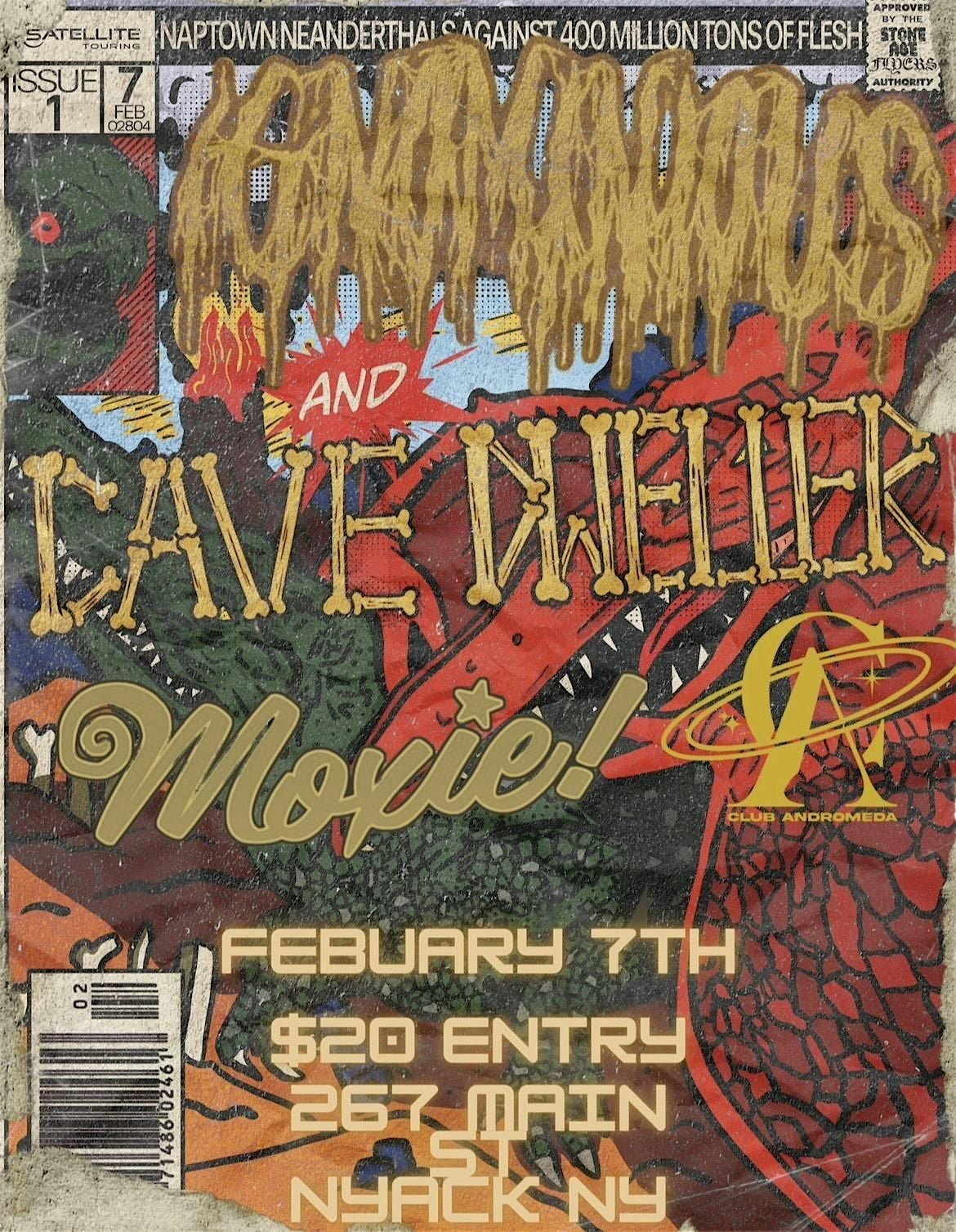 Ignominious Cave Dweller, 7 February | Event in Nyack | AllEvents