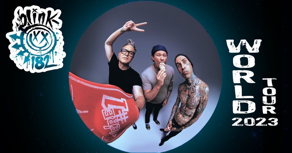 Blink 182 World Tour 2023, Charlotte N.C., Cramerton, July 14 2023