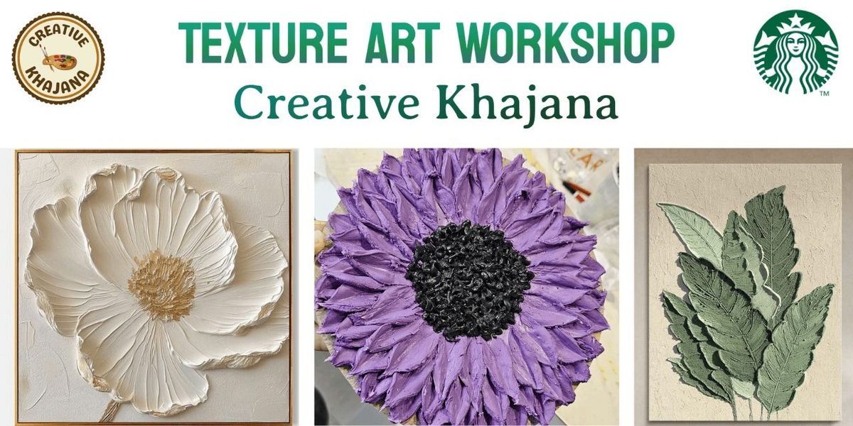 Texture Art Workshop, 24 August | Event in Mumbai | AllEvents