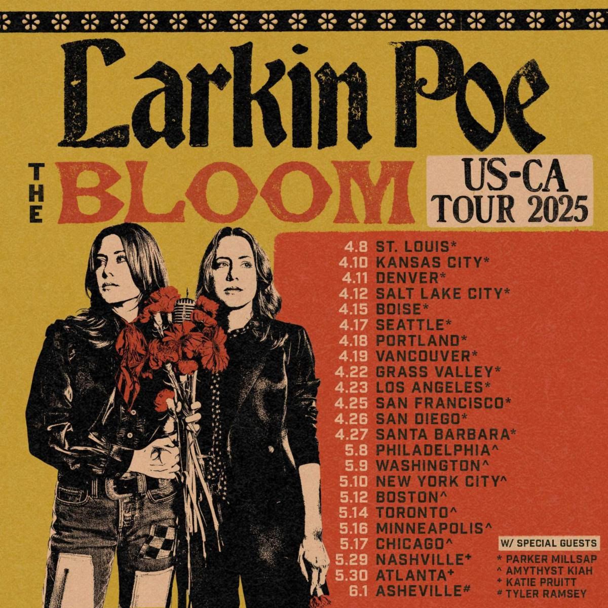 Larkin Poe Tilburg Tickets, 25 October | Event in Tilburg | AllEvents