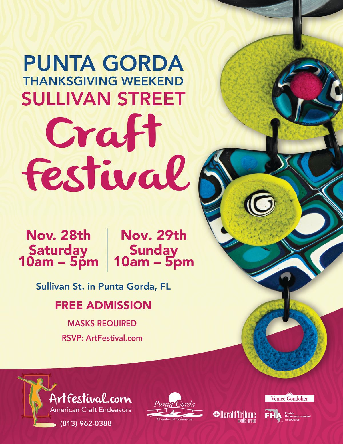 2nd Annual Punta Gorda Thanksgiving Weekend Sullivan Street Craft 