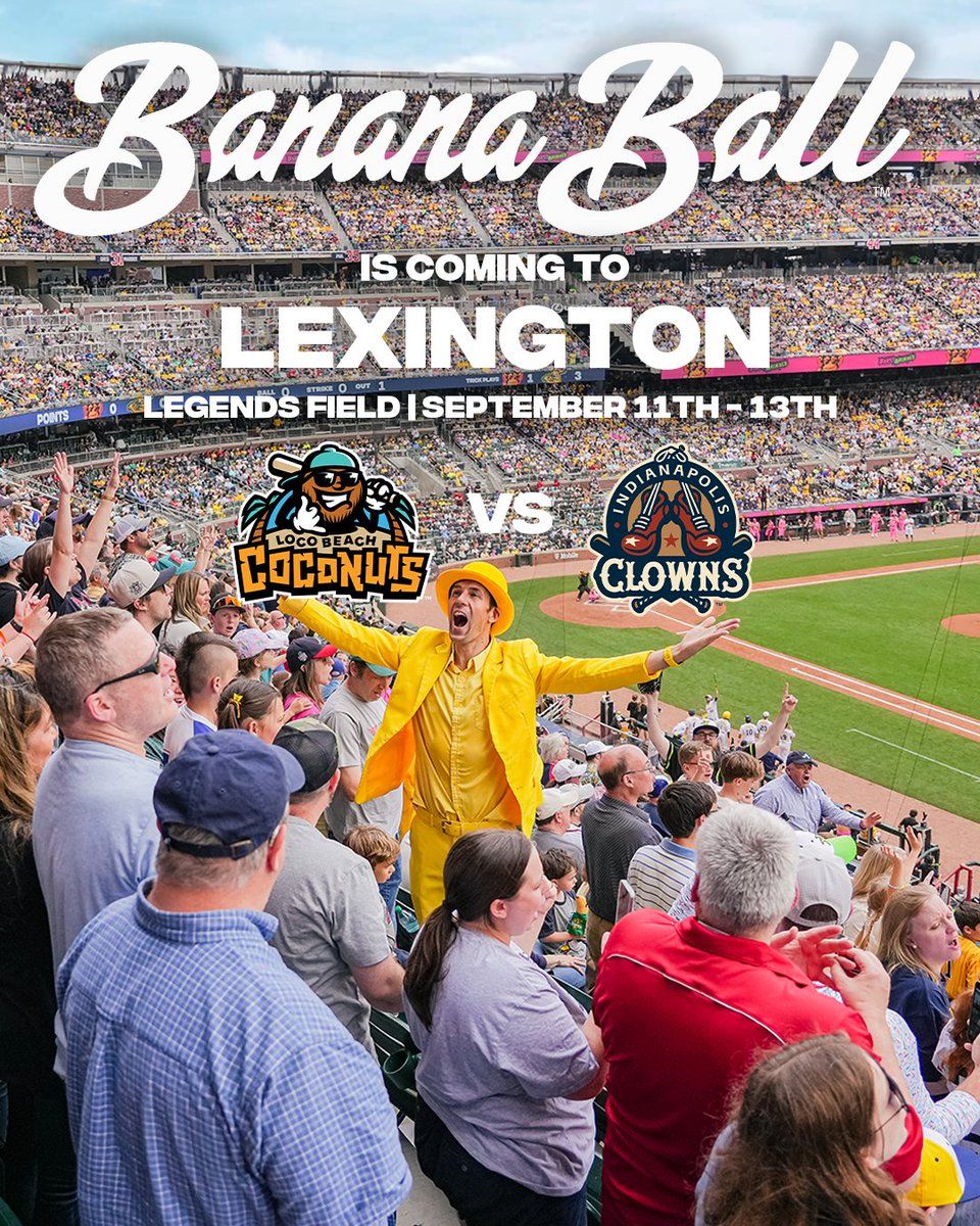 Indianapolis Clowns at Loco Beach Coconuts at Joseph P. Riley Jr. Park, 10 April | Event in Charleston | AllEvents